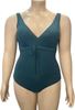 Immagine di PLUS SIZE GREEN TUMMY CONTROL SWIM SUIT